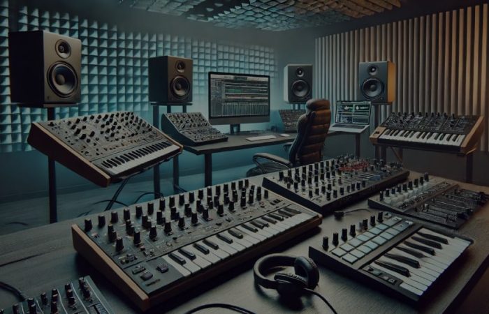 que instrumentos se utilizan en la música electrónica